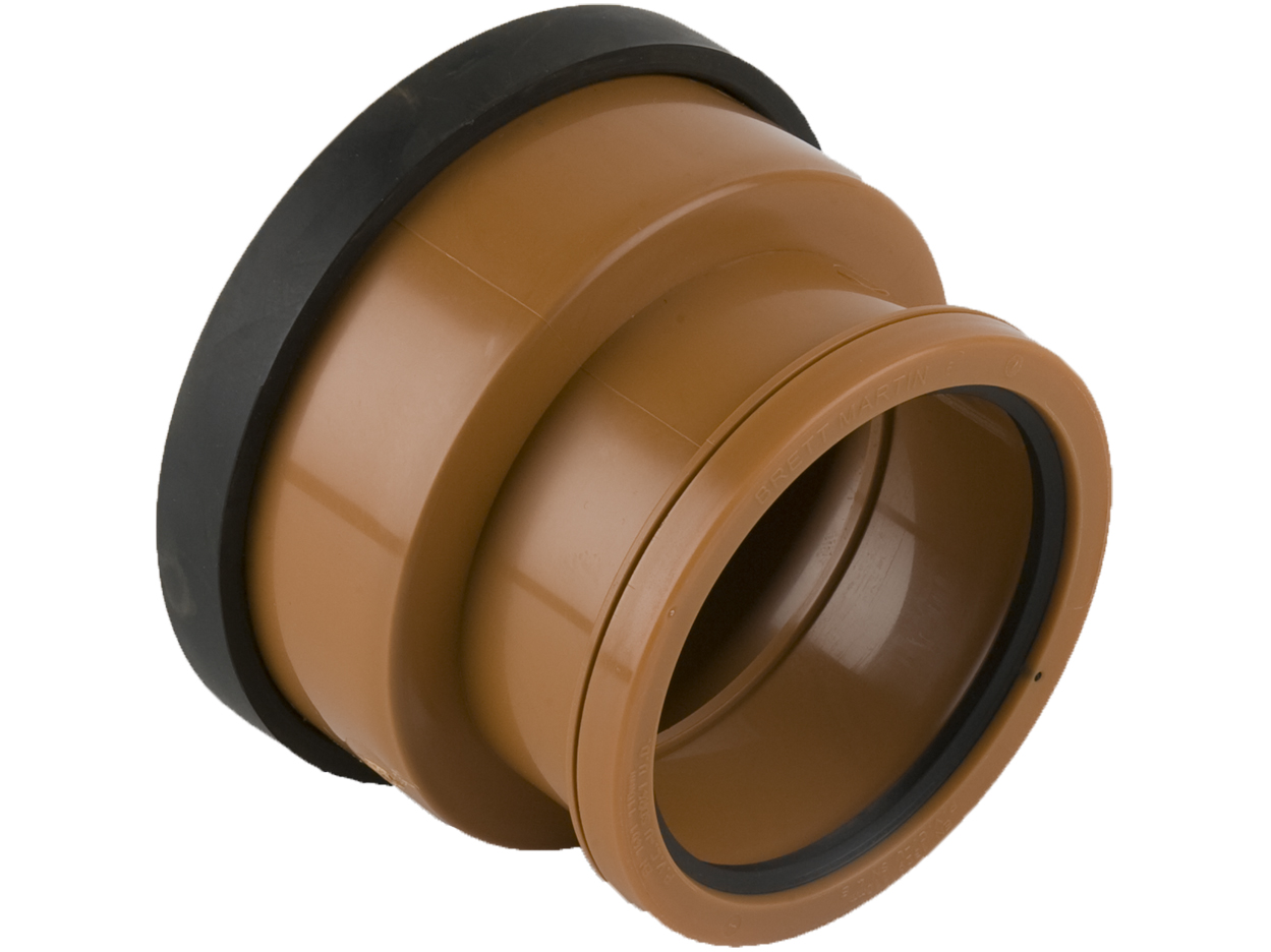 B3510 – 110mm PVCu To Super Clay Adaptor