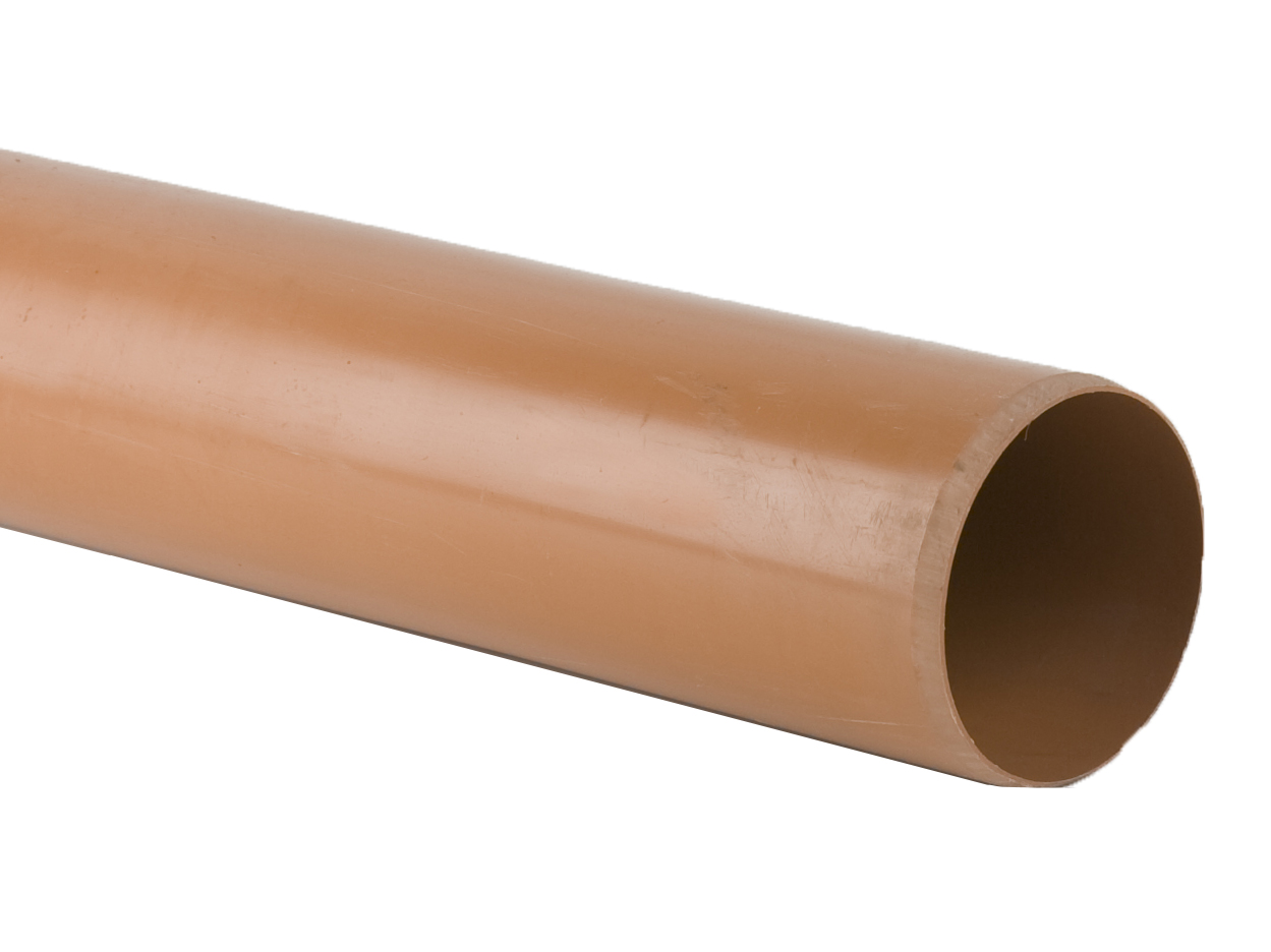 B4011 – 110mm x 6m Plain End Pipe