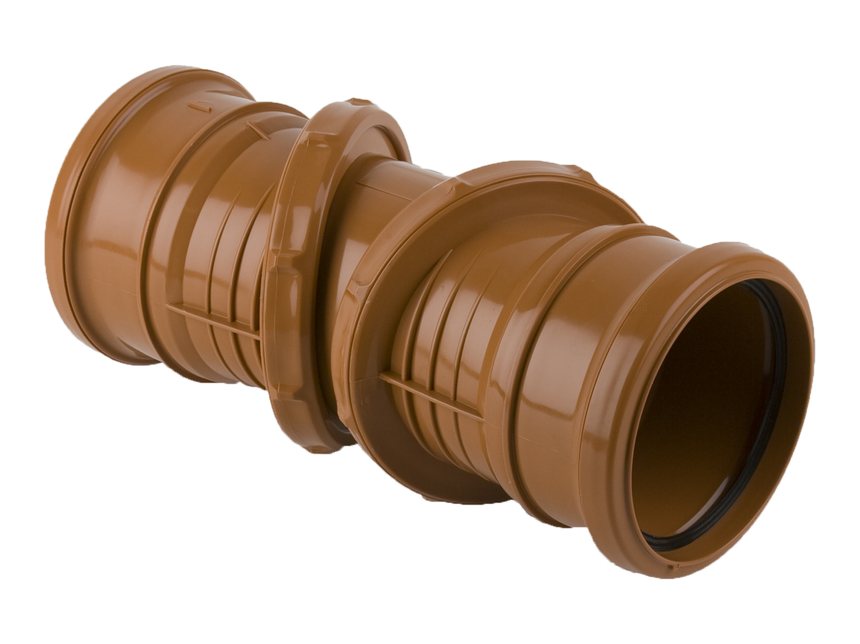 B4029 – 110mm x 0°-30° Adjustable Double Socket Bend