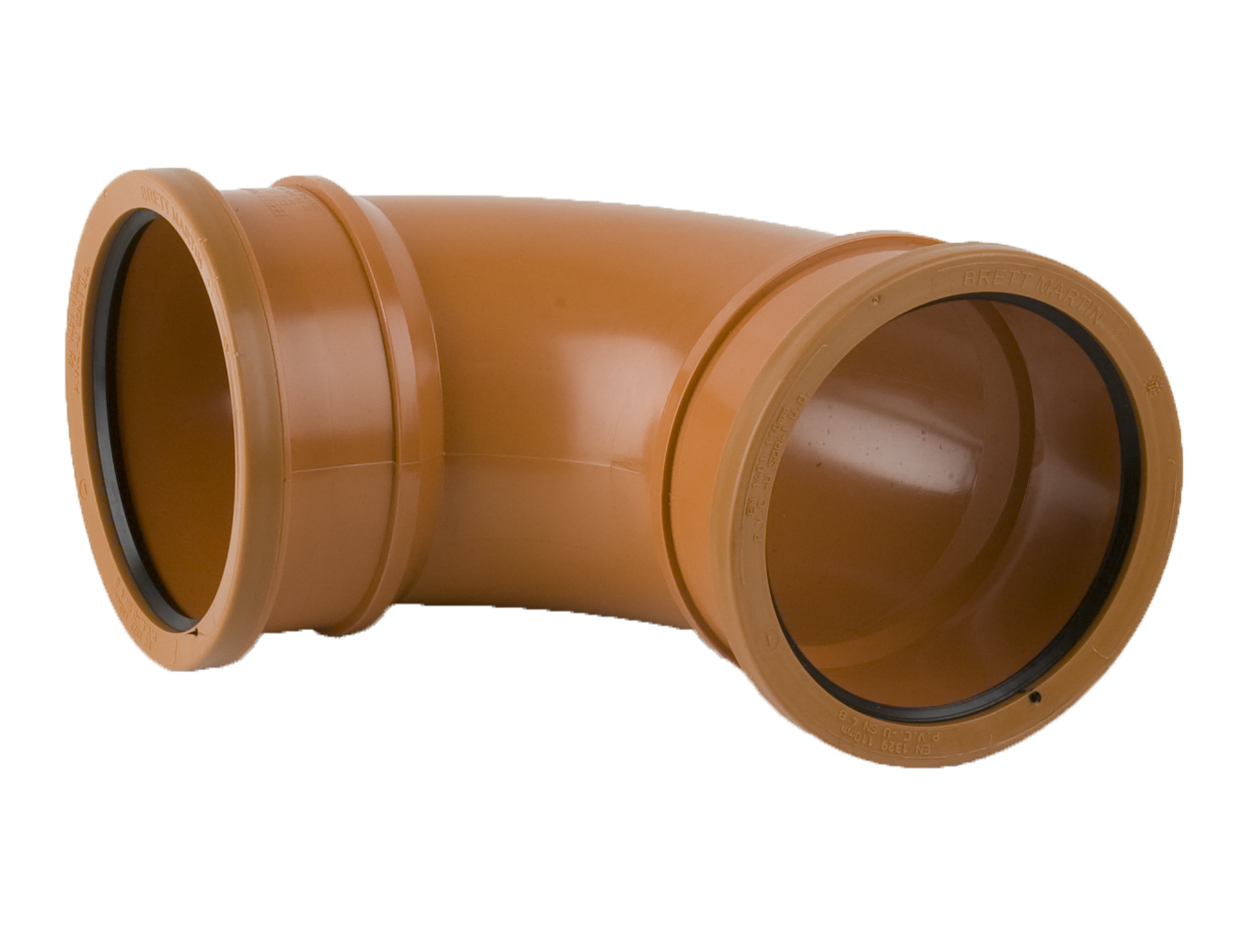 B4031 – 110mm x 87½° Double Socket Bend
