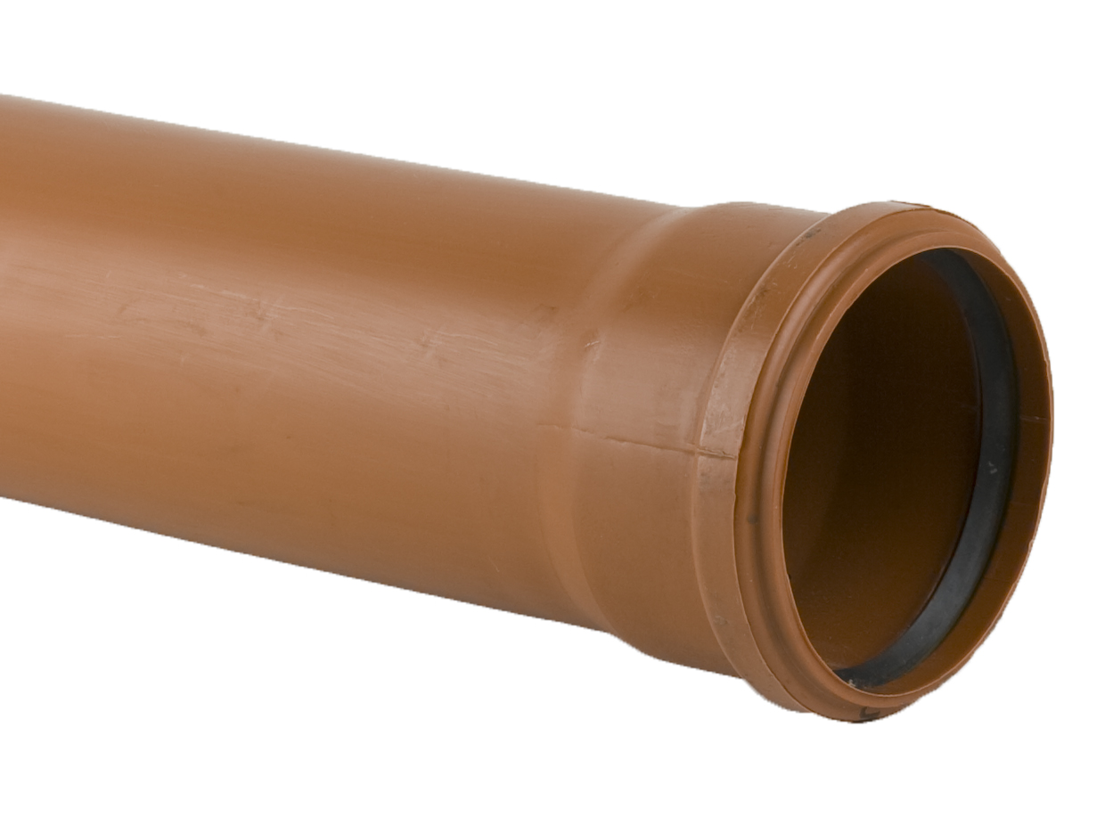 B4403 – 110mm x 3m Single Socket Pipe