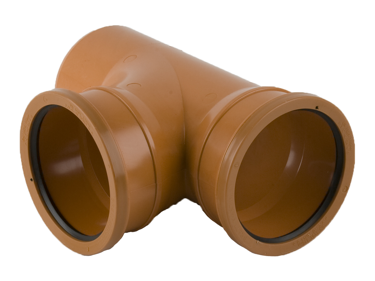 B5101 – 110mm x 87½° Double Socket Branch