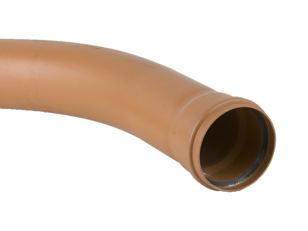 B5930 – Bend Long Radius Single Socket 110mm X 87.5°