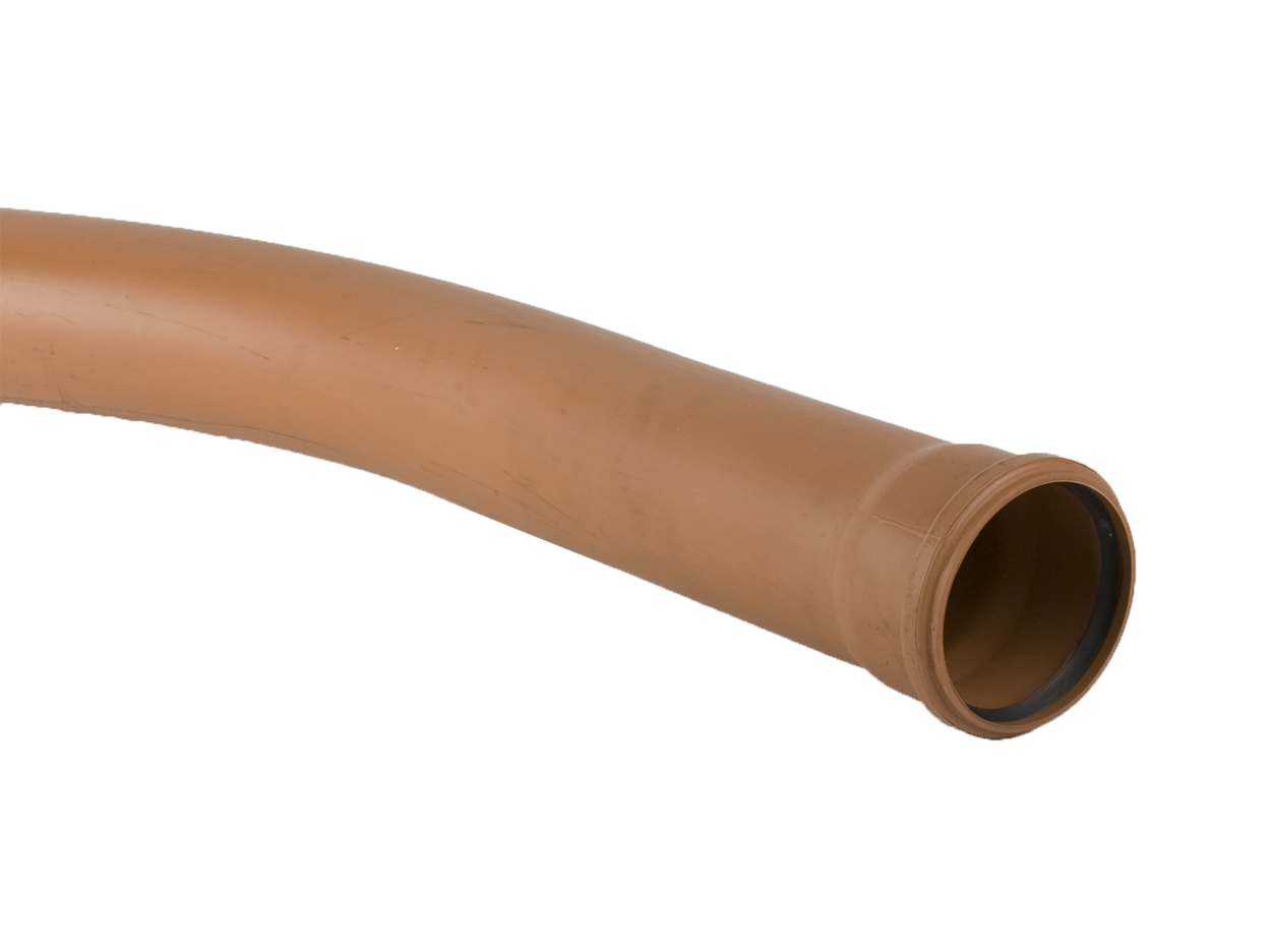 B5931 – Bend Long Radius Single Socket 110mm X 45°