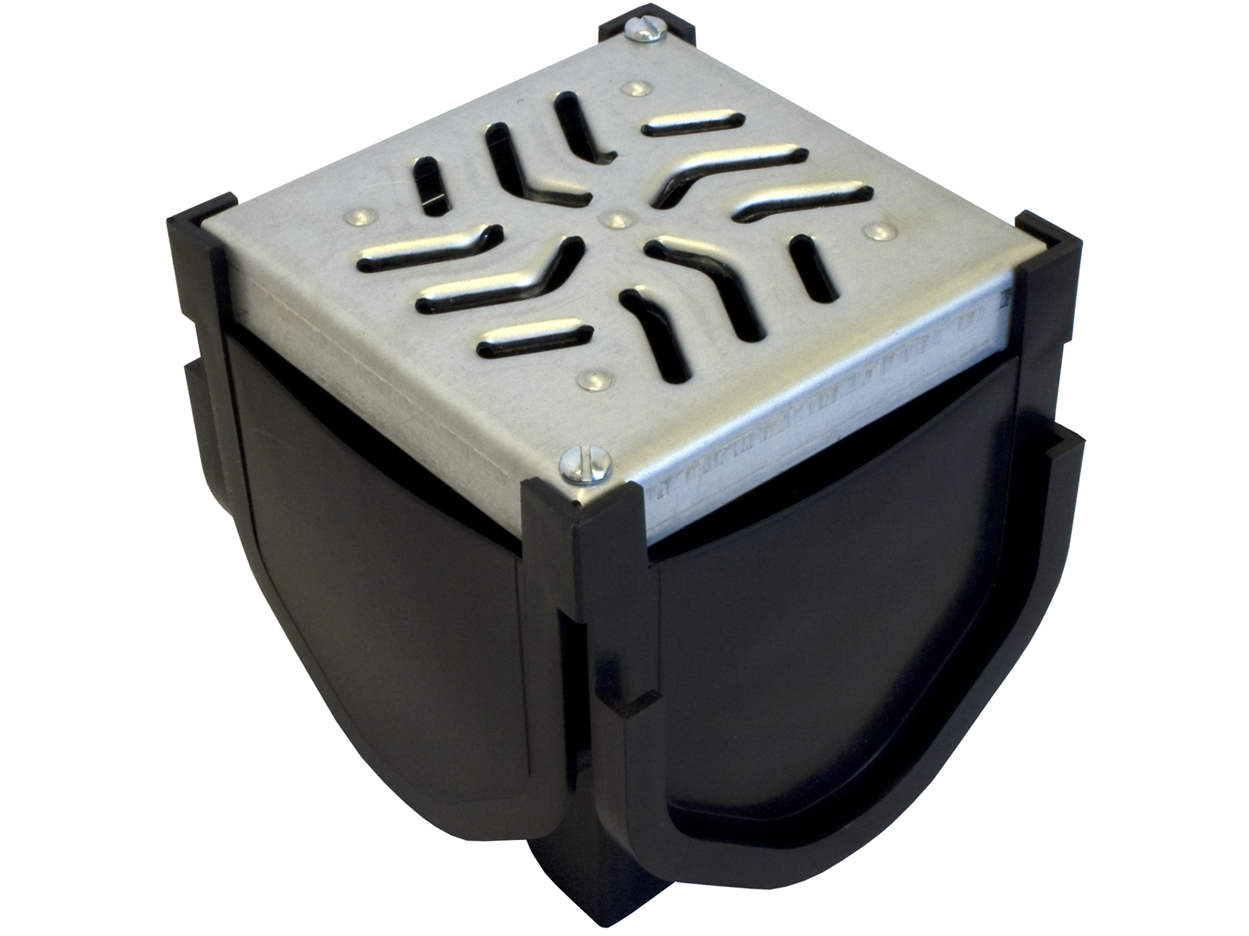 BCQG2 – Quad Corner Connector Incl Galv Grating