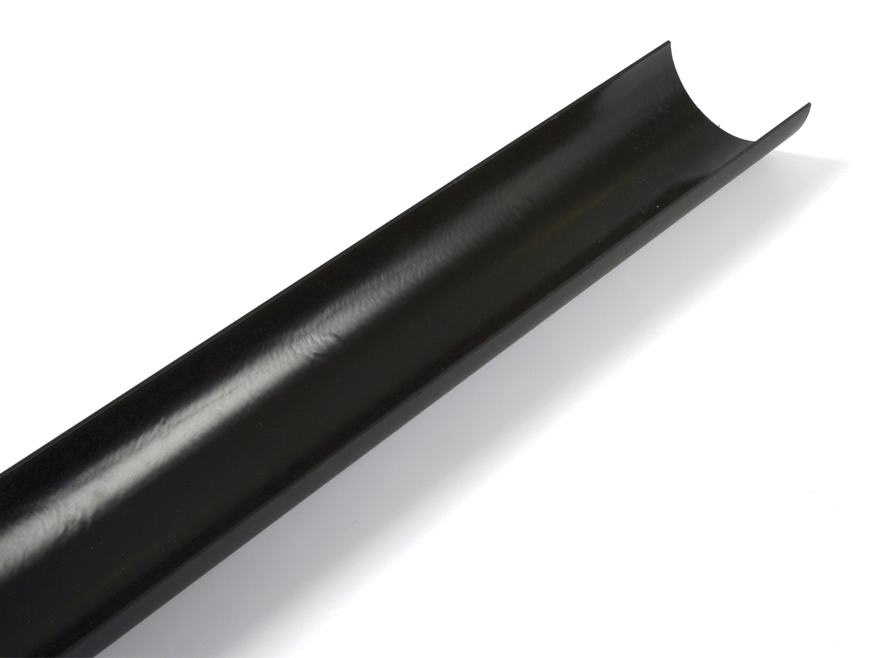 BR042CI – 112mm Roundstyle Cast Iron Effect Gutter x 4m