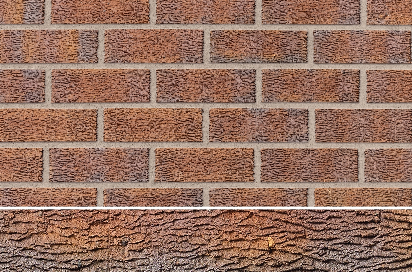 Ibstock New Burntwood Red Rustic 73MM Brick