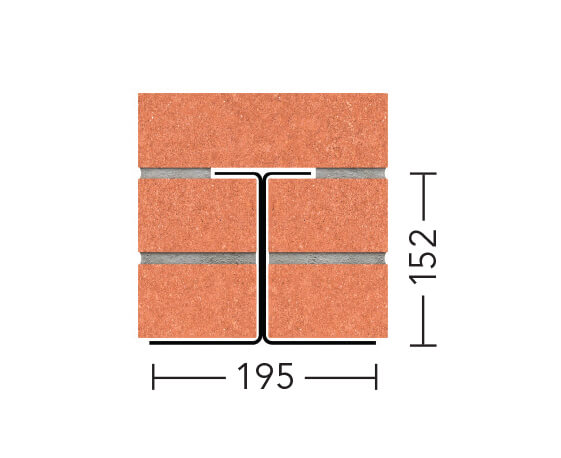 I Beam (2C) (IB/K-2C) Galv Steel I Beam Lintel (suitable for solid wall)