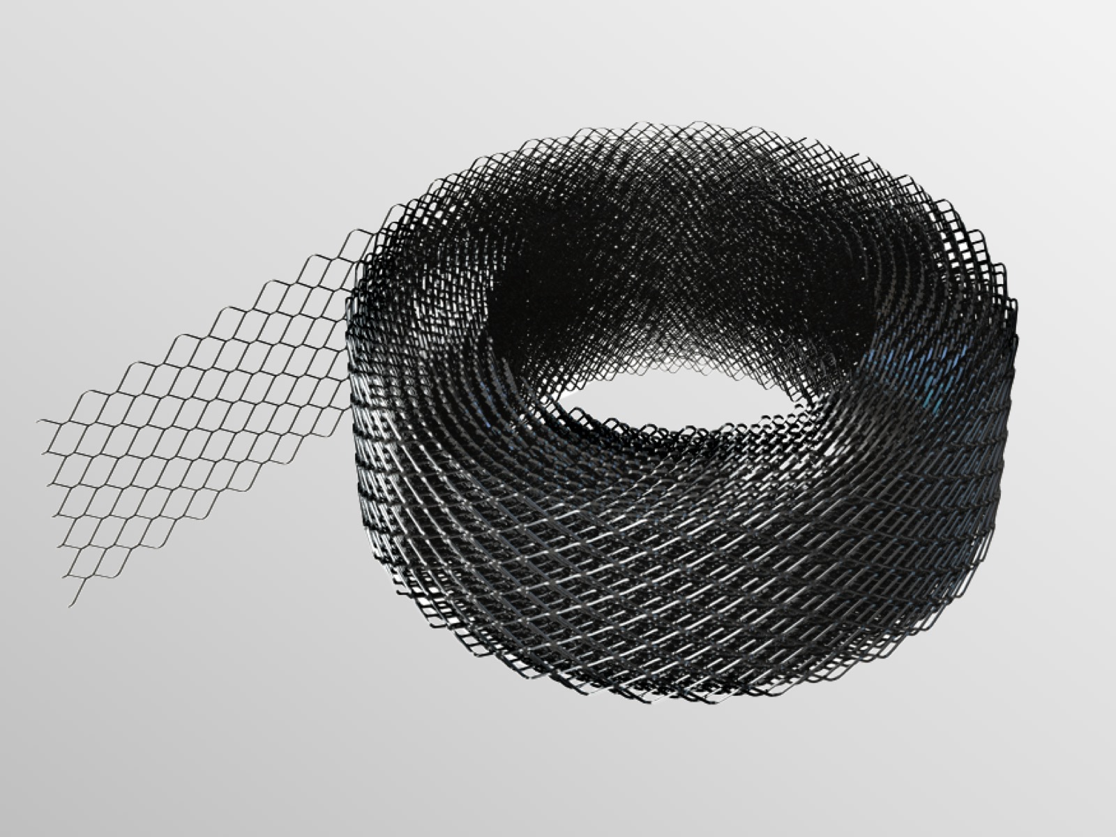115MM – V44-115-G.MS Galvanised Coil Mesh Reinforcement (20M roll)