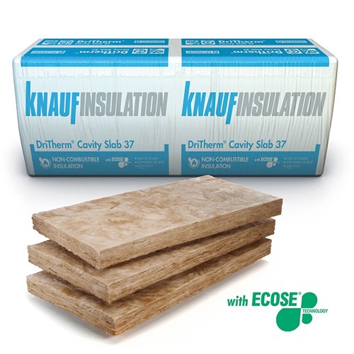Knauf Dritherm 37 Cavity Wall Insulation Slab – 100mm (6.552m2)