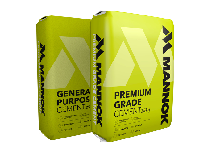 Premium Grade Cement – 25KG Plastic Bag
