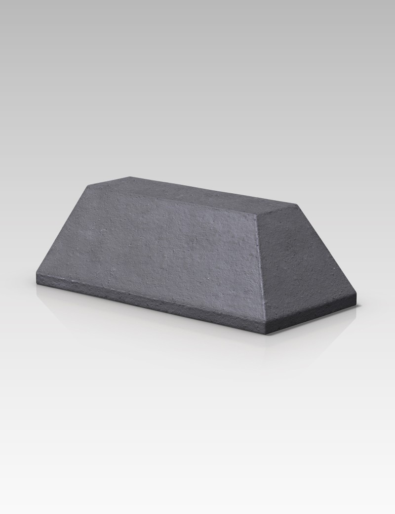 PL.7.1 – Plinth Stretcher External Return – Smooth Blue