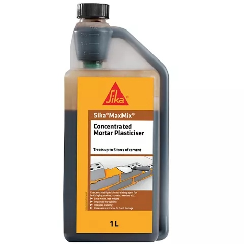 Sika MaxMix – Concentrated Mortar Plasticiser (1ltr)
